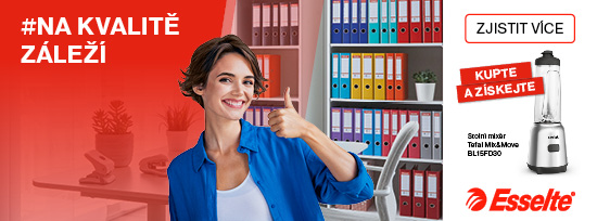 Získejte mixér TEFAL MIX & MOVEL nebo úložný box s víkem Leitz MyBox ZDARMA!