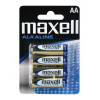 Baterie Maxell LR6 1,5 V, tukov AA, 4 ks