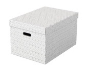 lon box Esselte Home, velikost L, bl, 3 ks