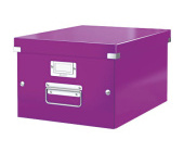 Archivan krabice Leitz Click-N-Store M (A4), purpurov