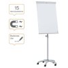 Magnetick flipchart Nobo Essential, mobiln