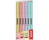 Zvrazova Kores High Liner Pastel, 6 ks