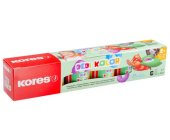 Prstov barvy Kores Dedi Kolor, kalky 30 ml, 6 barev