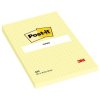 Bloek Post-it 662, 102x152 mm, tverekovan, lut, 100 l.