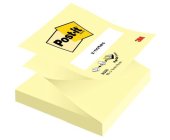 Bloek Z Post-it R- 330, 76x76 mm, lut, 100 lstk