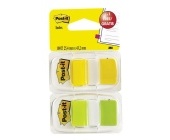 Zloky Post-it 680- Y2GP, 25,4x43,2 mm, 2 x 50 ks