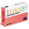 Xerografick papr Coloraction A3, 80 g, jahodov erven/ Chile