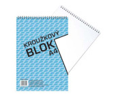 Blok BOBO A4, ist, kroukov, horn spirla, 50 list