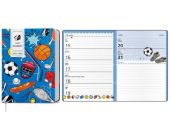 Diář Student V8, týdenní, kapesní, lamino, Sport 2025/26