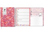 Diář Student V8, týdenní, kapesní, lamino, Růžový 2025/26