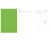 Diář Viva, týdenní, A5, zelený 2026