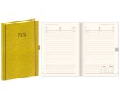 Diář Rivoli, denní, A5, žlutozelený 2026