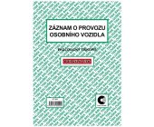 Zznam o provozu osobnho vozidla, A5, stazka