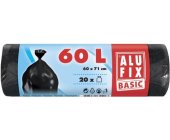 Pytel na odpad Alufix Basic, 60 l, 10 mic, 20 ks, ern