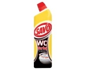 istic prostedek Savo WC turbo, dezinfekn, 750 ml