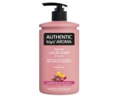 Tekut mdlo AUTHENTIC toya AROMA, 400 ml, brusinka a nektarinka