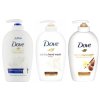 Tekut mdlo Dove s dvkovaem 250 ml, mix druh