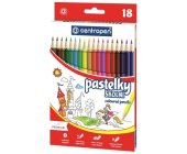 Pastelky Centropen 9520, sada 18 ks